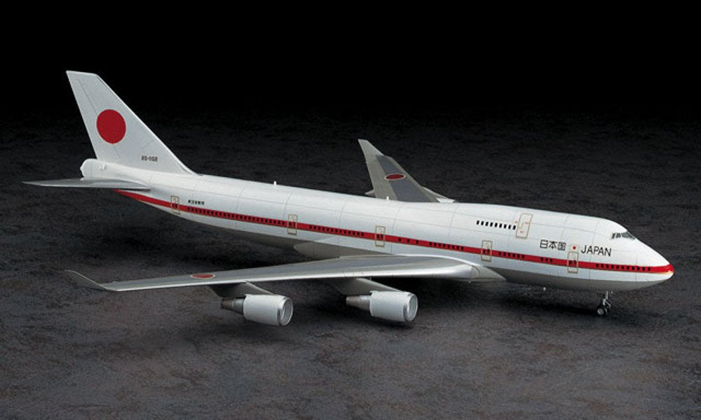 HASEGAWA 09 Japanese Government Boeing 747-400 1/200 Scale Kit- Japan Figure Store - #1 Bring To You The Best Japanese Goods