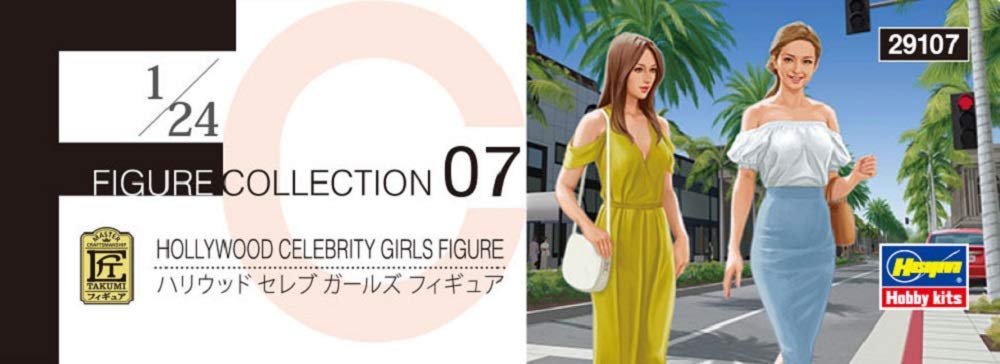 Hasegawa 1/24 Figure Collection Series Hollywood Celebrity Girls Figure Plastic Model Fc07- Japan Figure Store - #1 Bring To You The Best Japanese Goods