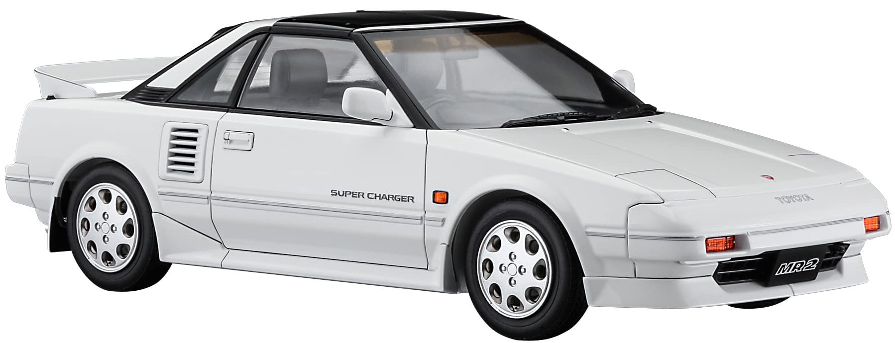 HASEGAWA 1/24 Toyota Mr2 Aw11 Late Model G-Limited Super Charger T-Bar Roof Plastic Model- Japan Figure Store - #1 Bring To You The Best Japanese Goods