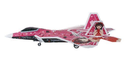 Hasegawa 1/48 F-22a Raptor The Idolmaster Haruka Amami Model Kit- Japan Figure Store - #1 Bring To You The Best Japanese Goods