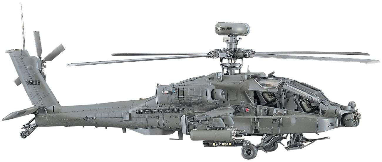 HASEGAWA 1/48 Ah-64D Apache Longbow U.S. Army Attack Helicopter Plastic Model- Japan Figure Store - #1 Bring To You The Best Japanese Goods