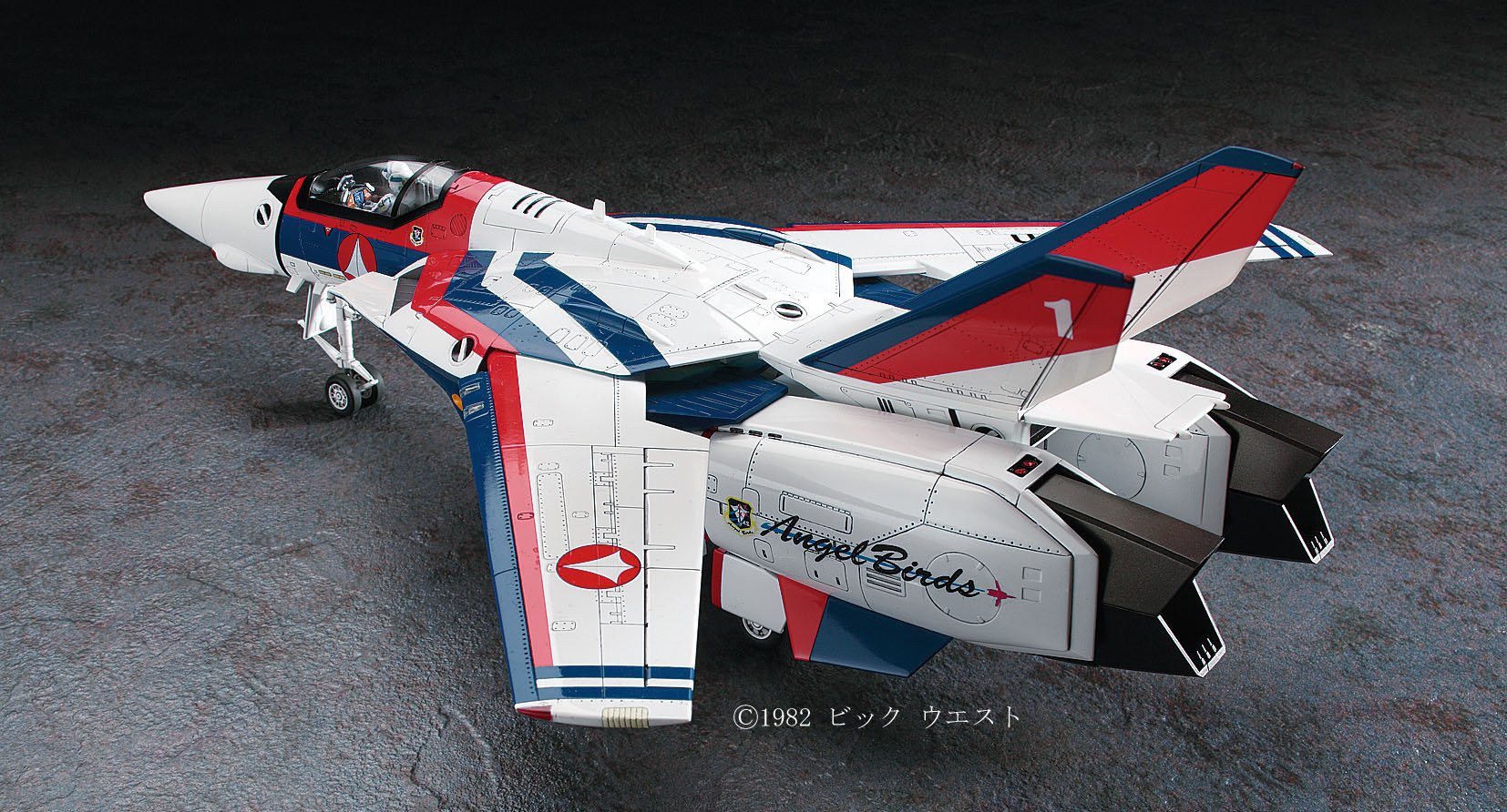 HASEGAWA 65798 Macross Vf-1A Valkyrie Angel Birds 1/48 Scale Kit- Japan Figure Store - #1 Bring To You The Best Japanese Goods