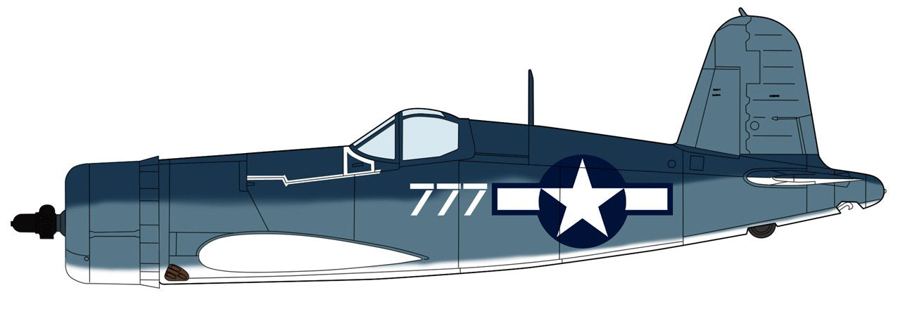 HASEGAWA 02032 Us Navy F4U-1A Corsair Combo 2 Plane Set 1/72 Scale Kit- Japan Figure Store - #1 Bring To You The Best Japanese Goods