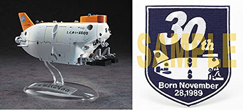 HASEGAWA 1/72 Dsv Shinkai 6500 W/ 30Th Anniversary Patch Plastic Model- Japan Figure Store - #1 Bring To You The Best Japanese Goods