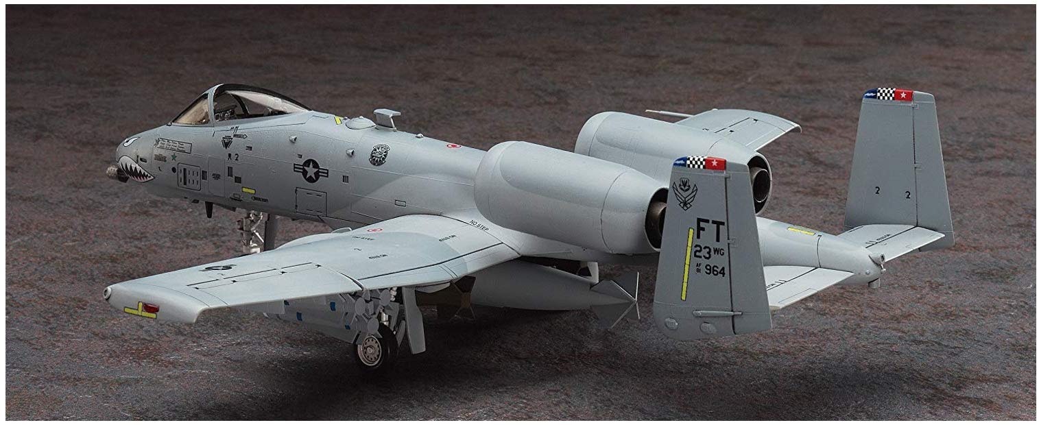 HASEGAWA 1/72 A-10C Thunderbolt Ii U.S. Air Force Attacker Plastic Model- Japan Figure Store - #1 Bring To You The Best Japanese Goods