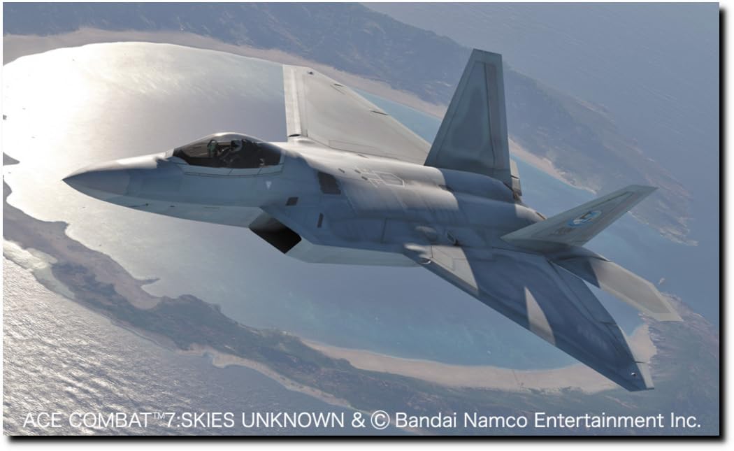 Hasegawa Creator Works Series Ace Combat 7 F-22 Raptor Moebius 1/48 Japan Plastic Model Sp571- Japan Figure Store - #1 Bring To You The Best Japanese Goods