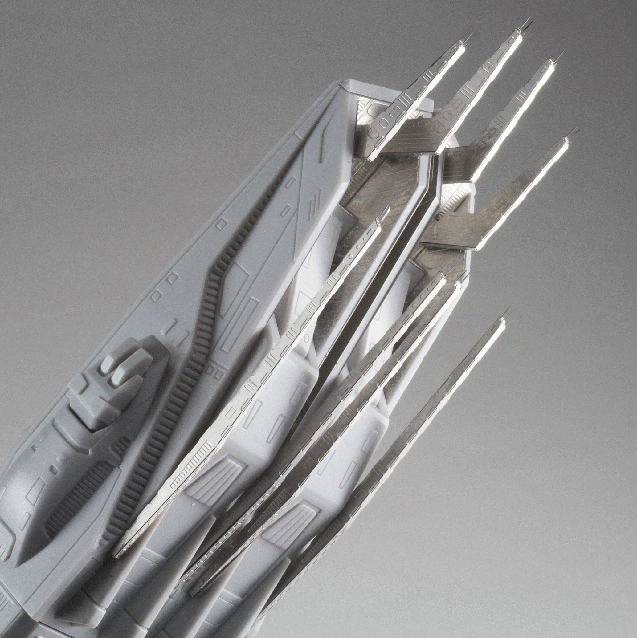 Hasegawa Super Dimension Fortress Macross Do You Remember Love Sdf-1 Macross Fortress Ship Detail Up Etching Parts 1/4000 Scale Plastic Model Parts Qg61- Japan Figure Store - #1 Bring To You The Best Japanese Goods