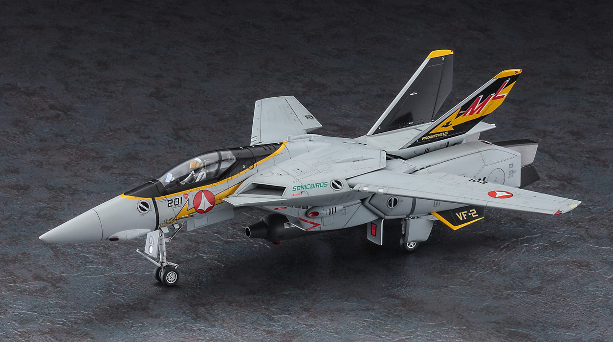 HASEGAWA 1/48 Vf-1A Valkyrie Vf-2 Sonicbirds Plastic Model- Japan Figure Store - #1 Bring To You The Best Japanese Goods