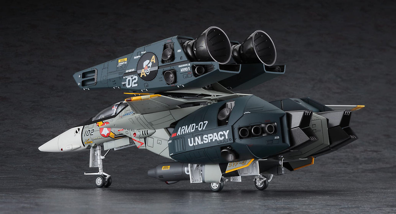 HASEGAWA 1/48 Vf-1J Super Strike Valkyrie 'Svf-41 Blackaces Macross Plastic Model- Japan Figure Store - #1 Bring To You The Best Japanese Goods