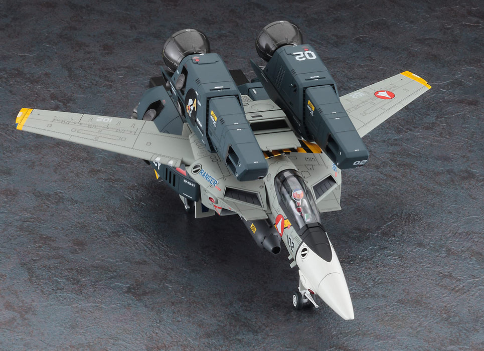 HASEGAWA 1/48 Vf-1J Super Strike Valkyrie 'Svf-41 Blackaces Macross Plastic Model- Japan Figure Store - #1 Bring To You The Best Japanese Goods