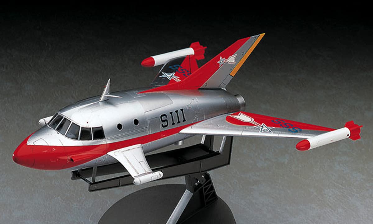 HASEGAWA Um2 Ultraman Seven Jet Vtol 1/72 Scale Kit 4967834658523- Japan Figure Store - #1 Bring To You The Best Japanese Goods