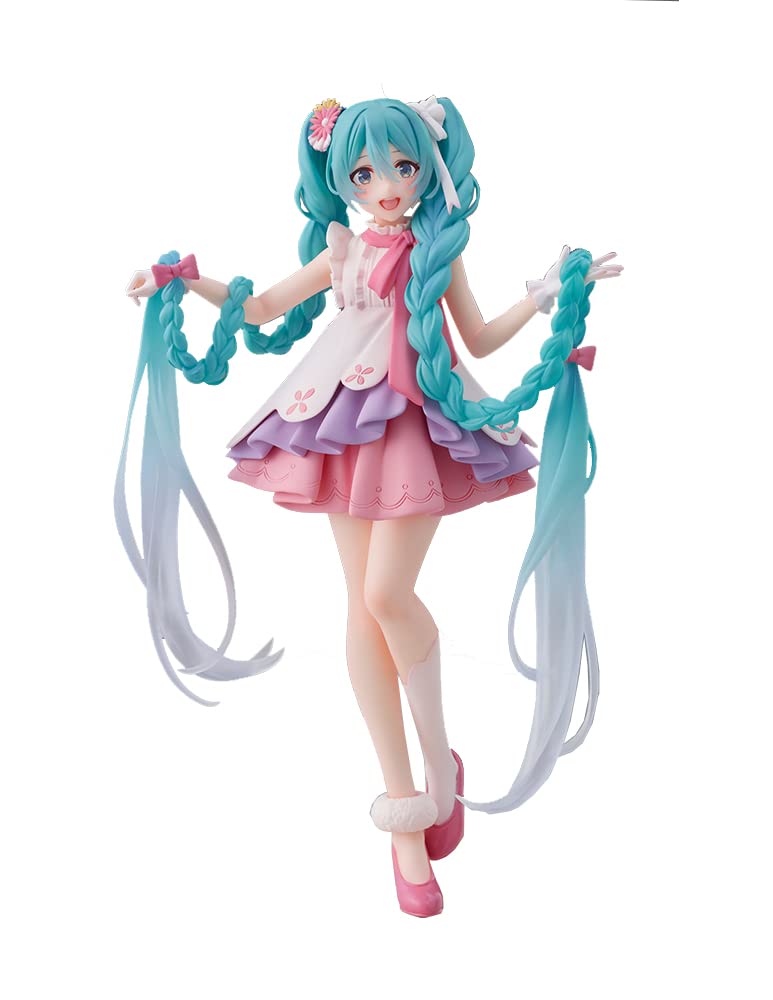 Taito Hatsune Miku Wonderland PVC Statue "Hatsune Miku Rapunzel" Figure From Japan- Japan Figure Store - #1 Bring To You The Best Japanese Goods