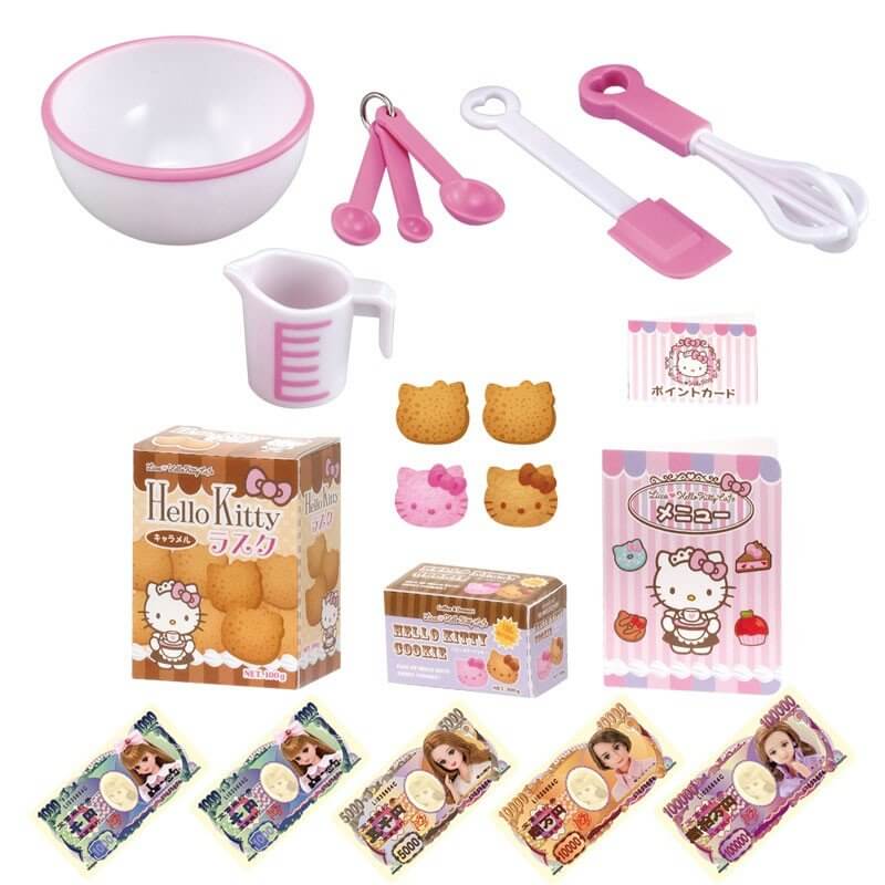 Hello Kitty Licca-Chan Sweets Cafe Dress Set Japan Figure 4904810117193 2
