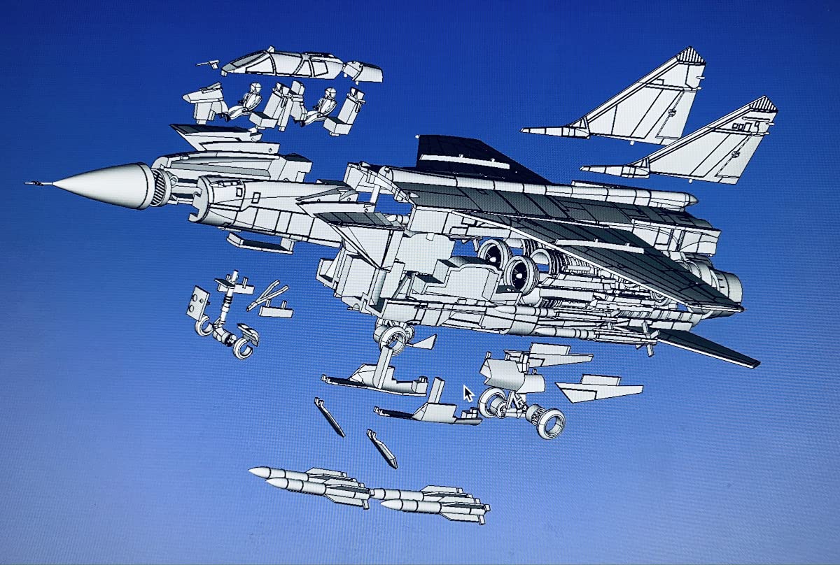 Hma 1/144 Japan Mig-31 Foxhound Plastic Model Kit- Japan Figure Store - #1 Bring To You The Best Japanese Goods