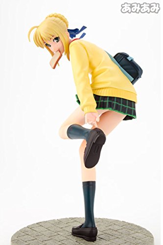 Hobby Japan 1/8 Fate/Stay Night High School Girl Saber PVC Model- Japan Figure Store - #1 Bring To You The Best Japanese Goods