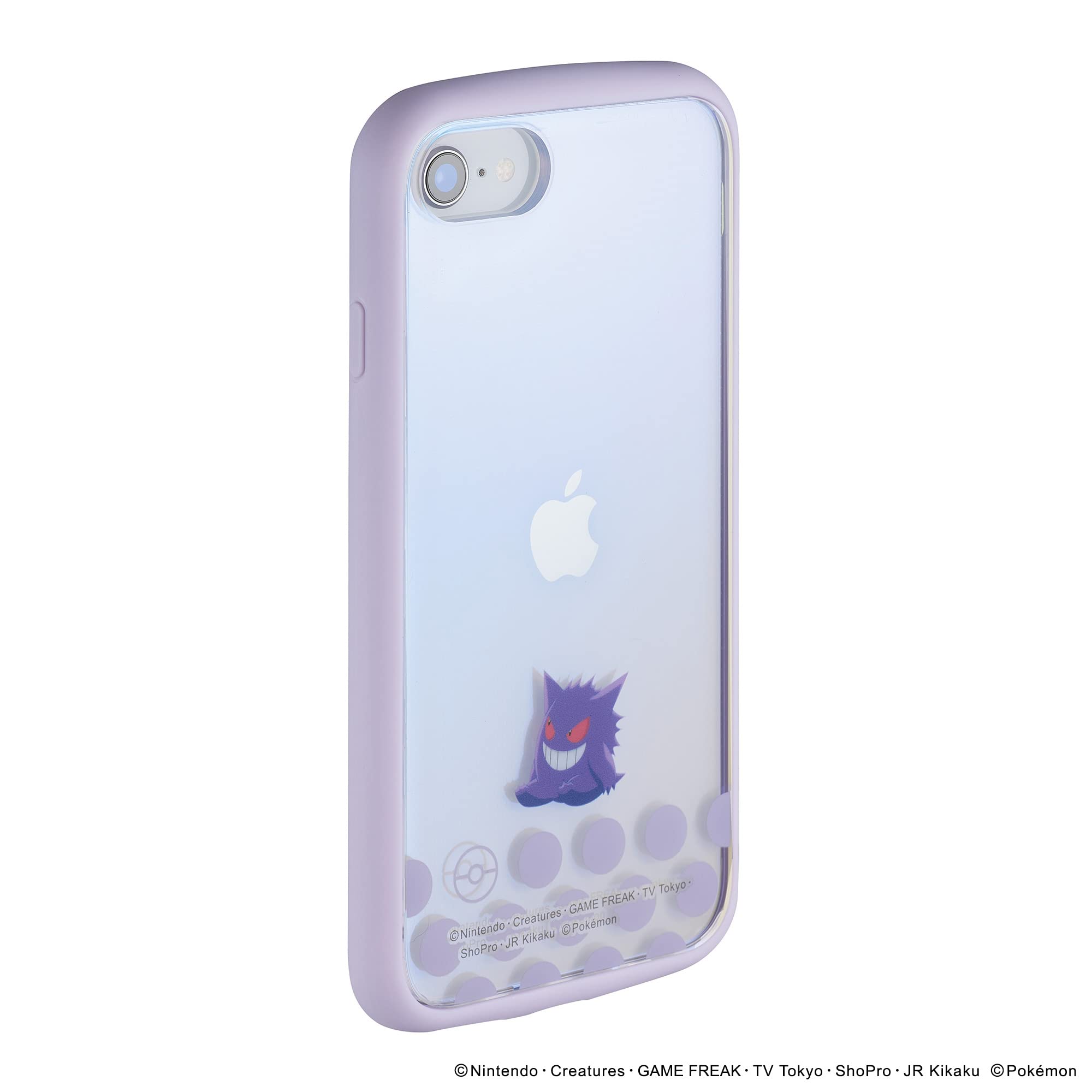 Pokemon Center Smartphone Case Aurora Clear Ijoy Iphonese 3Rd Generation/2Nd Generation /8/7/6S/6 Gengar- Japan Figure Store - #1 Bring To You The Best Japanese Goods