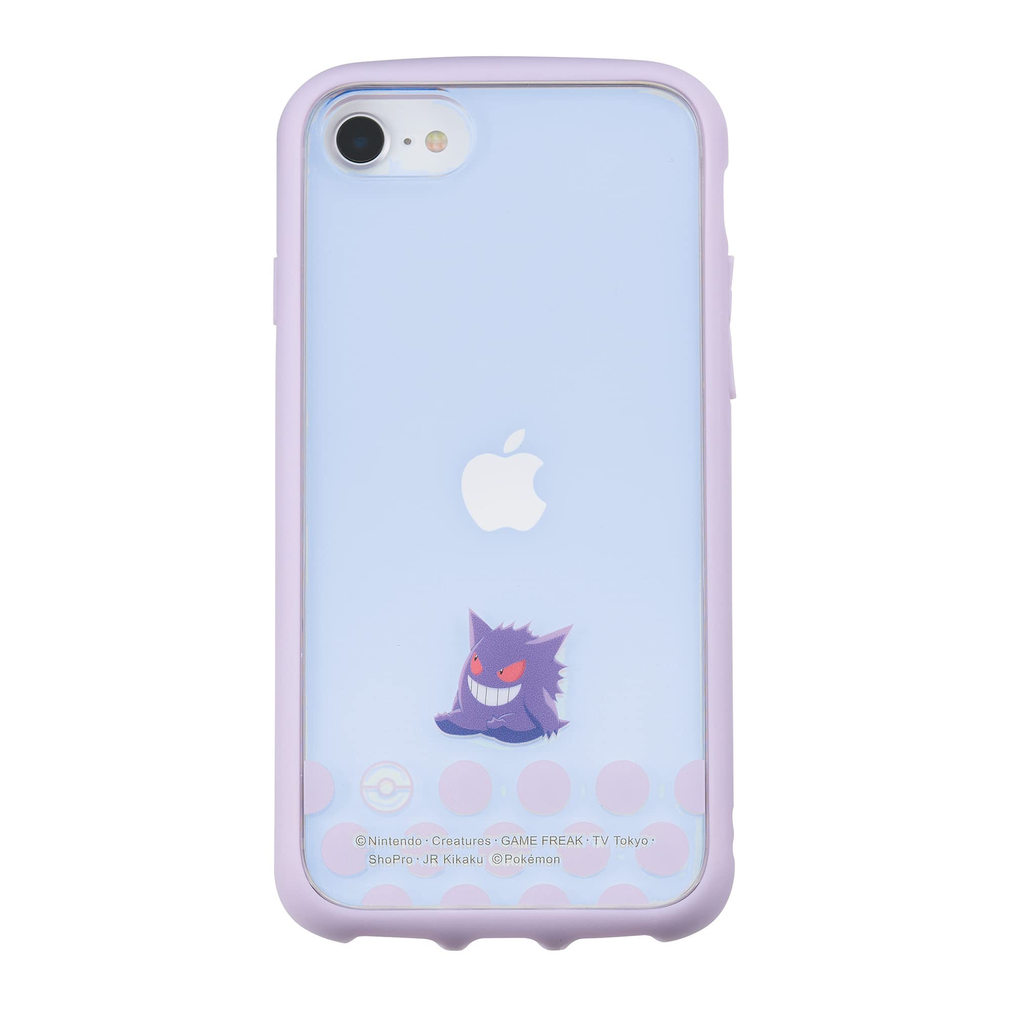 Pokemon Center Smartphone Case Aurora Clear Ijoy Iphonese 3Rd Generation/2Nd Generation /8/7/6S/6 Gengar- Japan Figure Store - #1 Bring To You The Best Japanese Goods