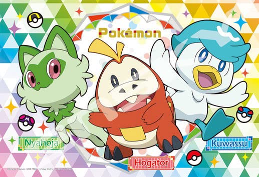 ENSKY 108-L784 Jigsaw Puzzle Pokemon Sprigatito Fuecoco Quaxly 108 L-Pieces- Japan Figure Store - #1 Bring To You The Best Japanese Goods