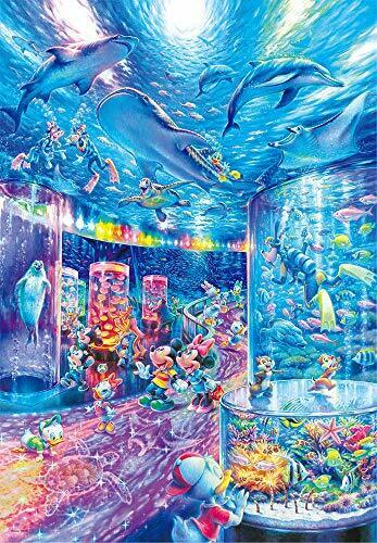 Jigsaw Puzzles 1000 Pieces Disney Night Aquarium- Japan Figure Store - #1 Bring To You The Best Japanese Goods