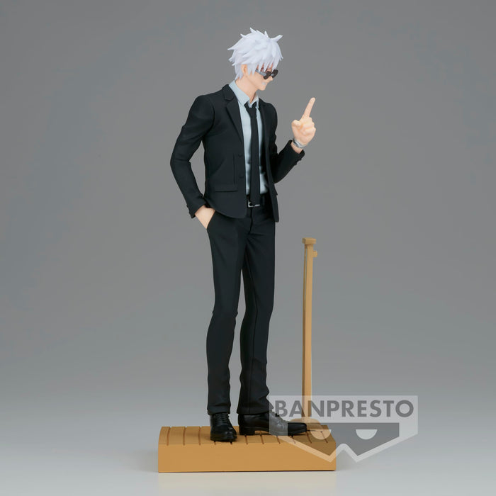 Banpresto Jujutsu Kaisen Satoru Gojo Suit Version Diorama Figure- Japan Figure Store - #1 Bring To You The Best Japanese Goods