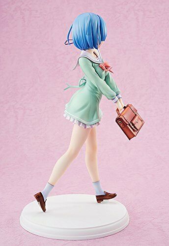 Kadokawa Re:zero Rem: High School Uniform Ver. 1/7 Scale Figure- Japan Figure Store - #1 Bring To You The Best Japanese Goods