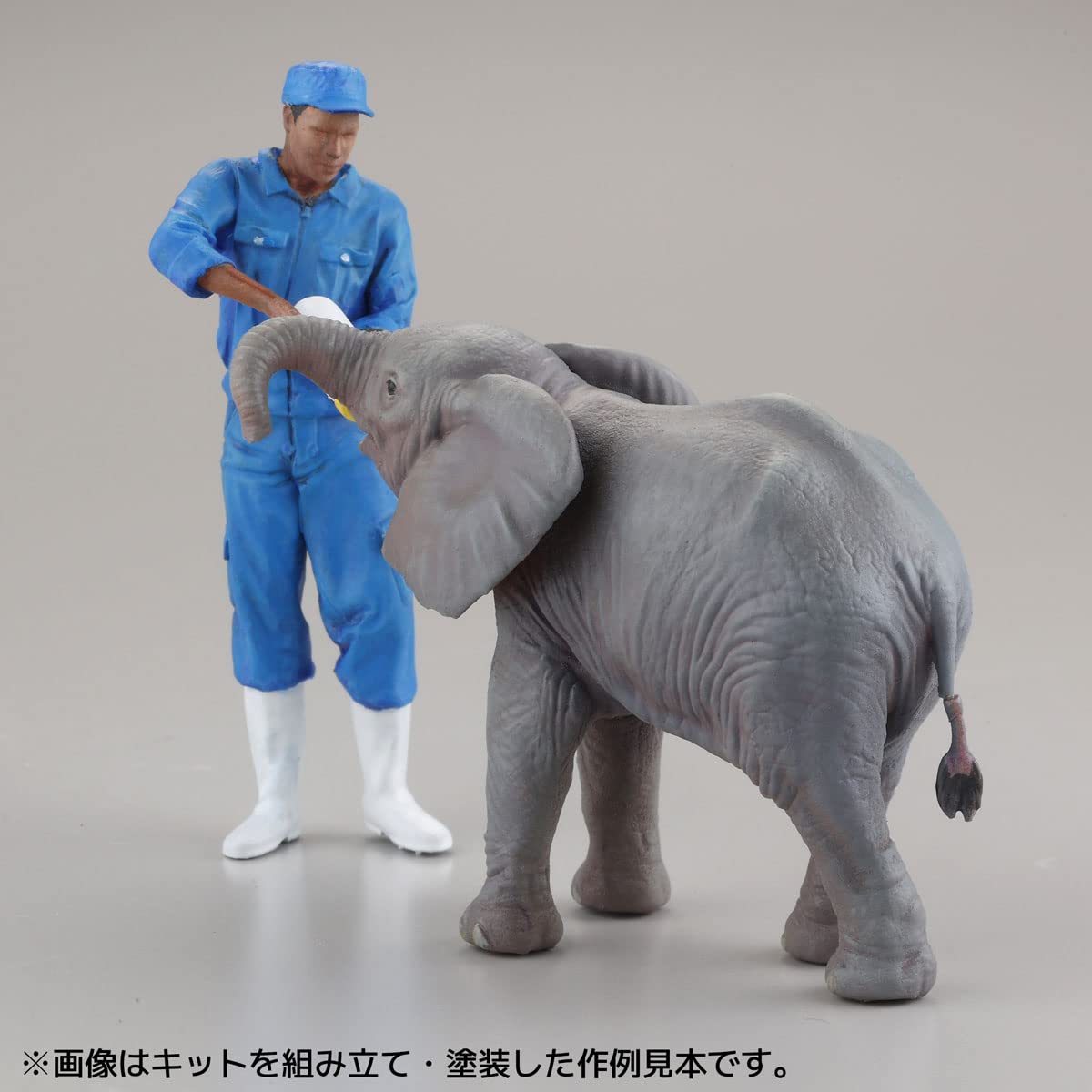 Kaiyodo Art Plastic Art Pla Keeper White Rhinoceros Set Unpainted Unassembled Model Kit Japan Ap006- Japan Figure Store - #1 Bring To You The Best Japanese Goods
