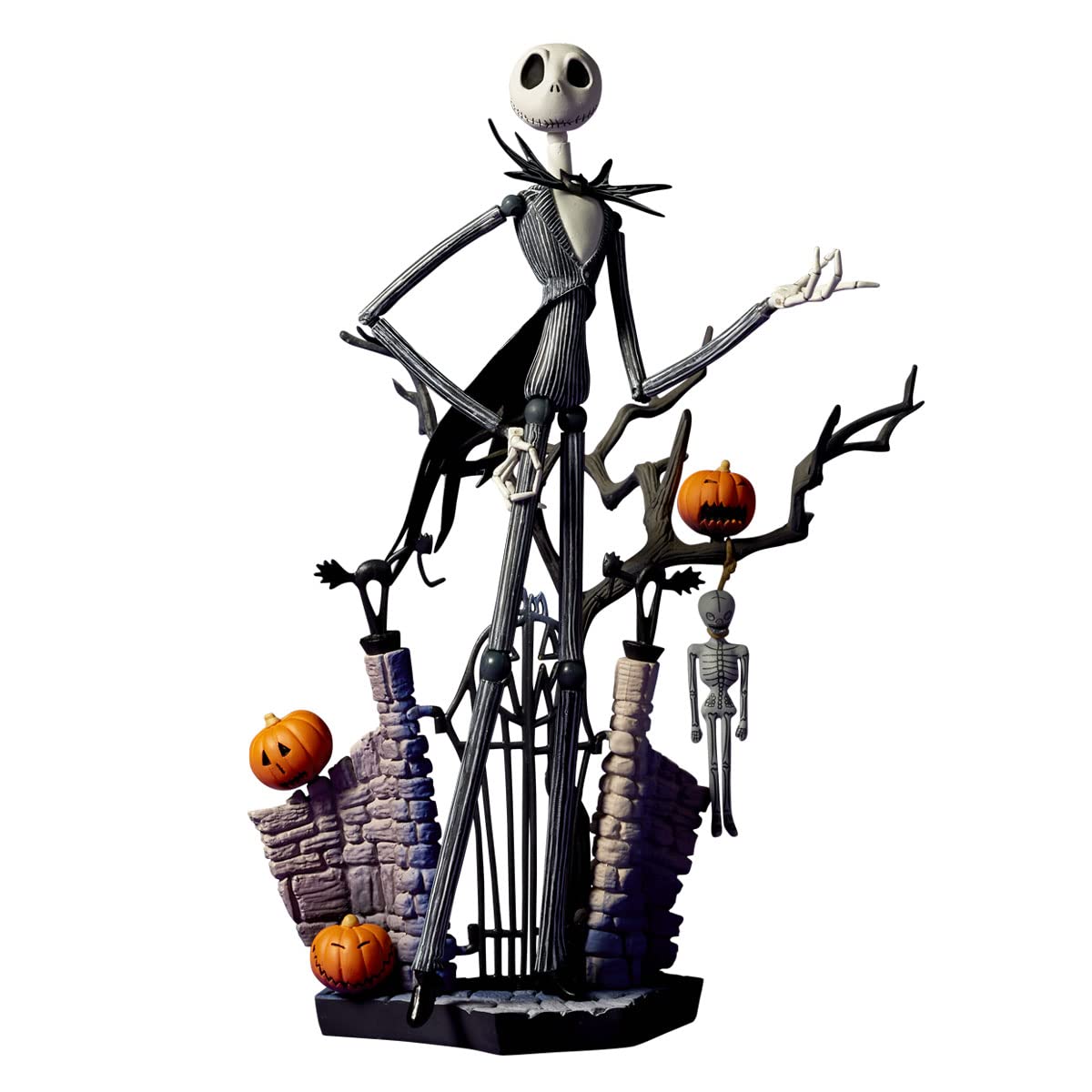 Kaiyodo Revoltech Jack Skellington 1.5 Figure 185Mm Japan Pvc Abs Movable- Japan Figure Store - #1 Bring To You The Best Japanese Goods