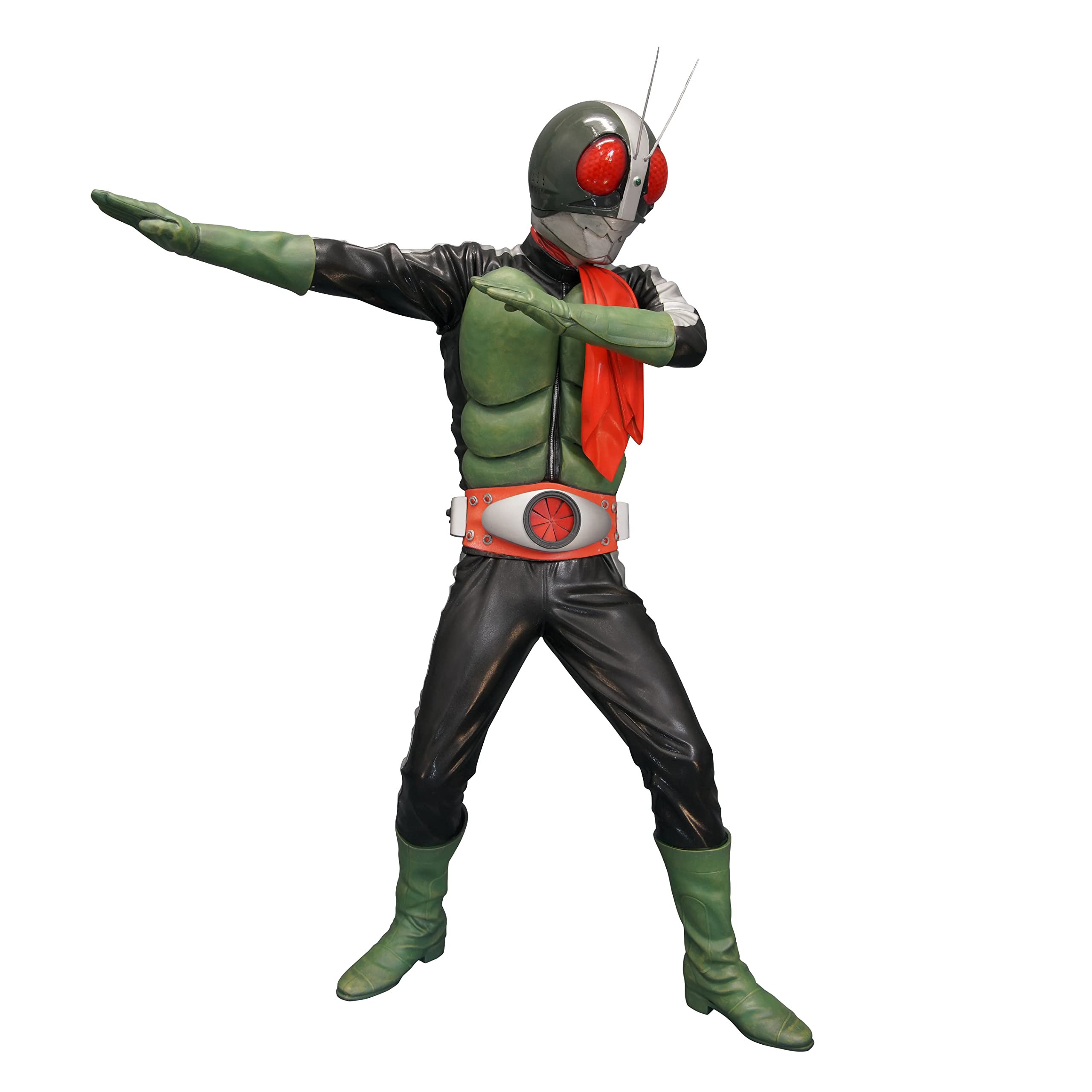 Kamen Rider 2 Mega Soft Vinyl Kit Reprint 1/4 Scale Height Approx 40Cm Soft Vinyl Unpainted Assembly Kit- Japan Figure Store - #1 Bring To You The Best Japanese Goods