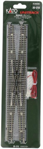 Kato 20-210 310mm Double Crossover Turnout Wx310 N Scale - Japan Figure