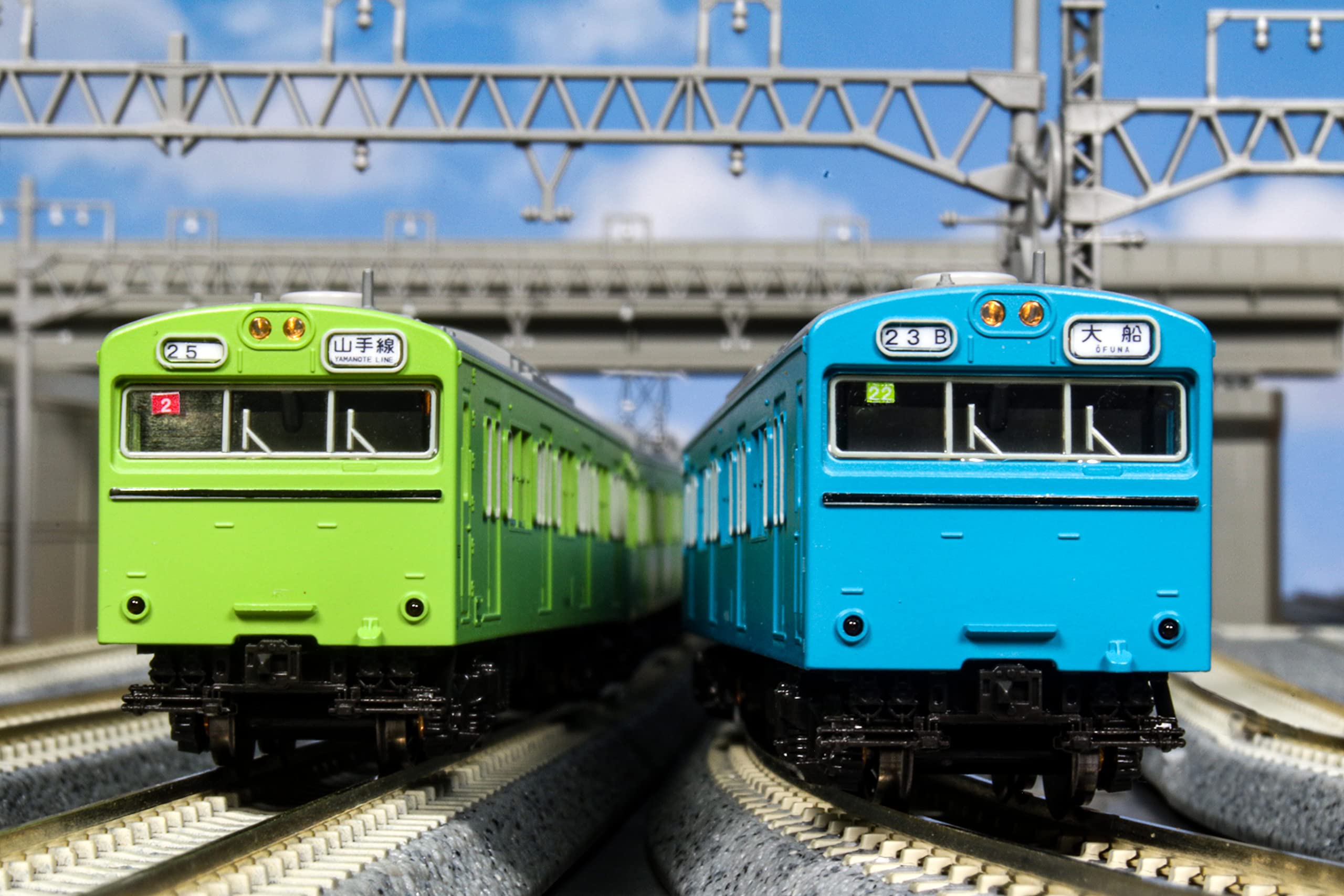 Kato N Gauge Green 103 Series 4-Car Set Model Train 10-1743C- Japan Figure Store - #1 Bring To You The Best Japanese Goods