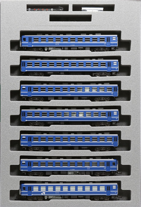 Kato N Gauge 7 Car Set - JR East Takasaki Passenger Model 10-1720 in Blue- Japan Figure Store - #1 Bring To You The Best Japanese Goods