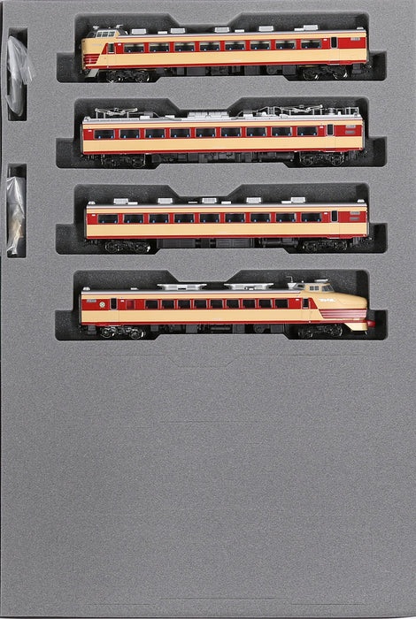 Kato N Gauge 485 Series 4-Car Midori Limited Express Set Model Railway Train 10-1480- Japan Figure Store - #1 Bring To You The Best Japanese Goods