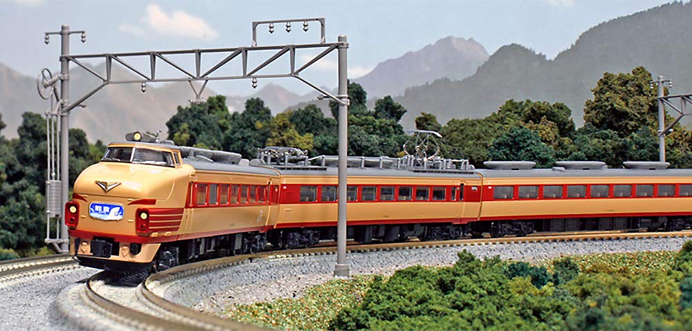 Kato N Gauge 489 Series Noto 5-Car Basic Set 10-818 Express Train Model- Japan Figure Store - #1 Bring To You The Best Japanese Goods