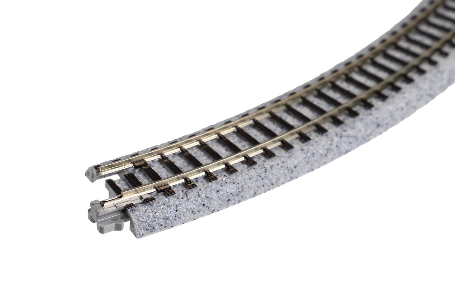 Kato N Gauge R249-45° Curved Track Set - 4 Pieces Model Railroad Supplies- Japan Figure Store - #1 Bring To You The Best Japanese Goods