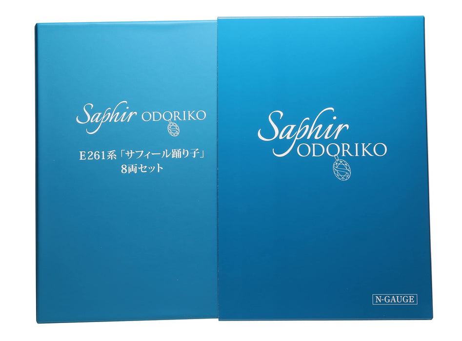 Kato N Gauge E261 Series 8-Car Set Saphir Odoriko Special 10-1644 Model Railway Train- Japan Figure Store - #1 Bring To You The Best Japanese Goods