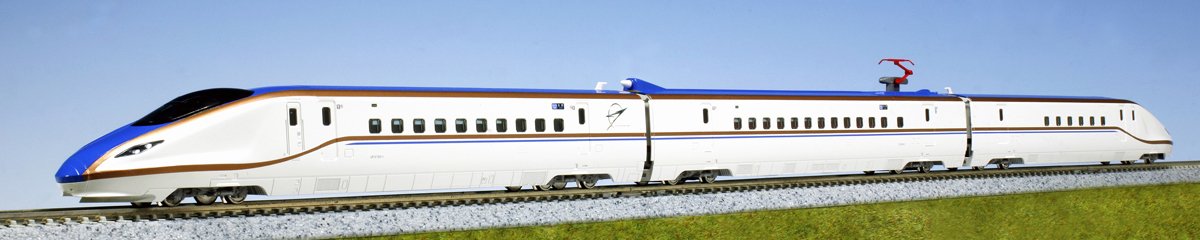 KATO 10-1221 Jr Series E7 Hokuriku Shinkansen 3 Cars Set N Scale- Japan Figure Store - #1 Bring To You The Best Japanese Goods