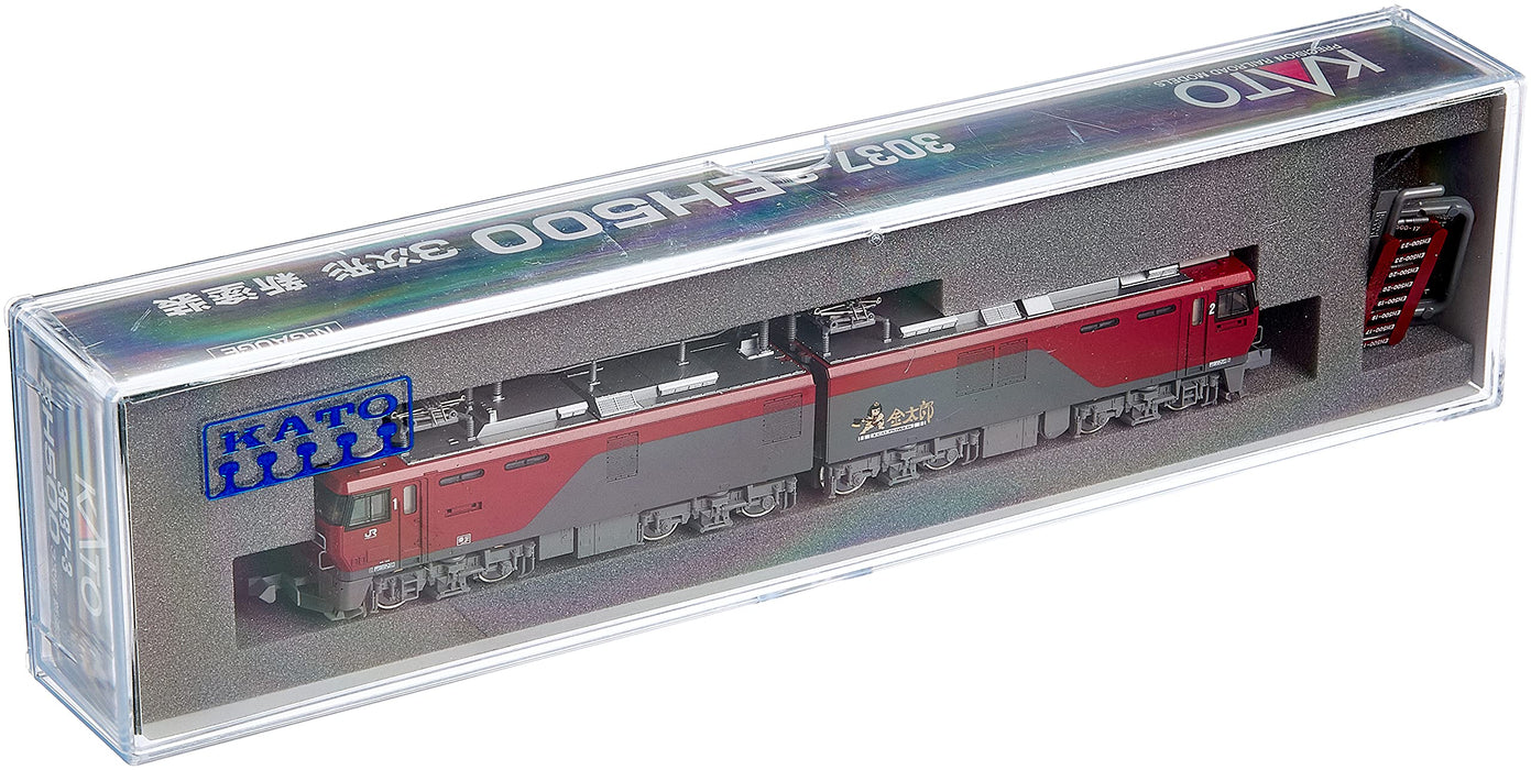 Kato N Gauge Railway Model Electric Locomotive Eh500 3D New Paint 3037-3- Japan Figure Store - #1 Bring To You The Best Japanese Goods