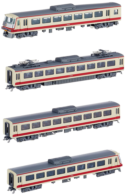Kato N Gauge Red Arrow 4-Car Model Train - Seibu Railway 5000 Series 10-1323- Japan Figure Store - #1 Bring To You The Best Japanese Goods