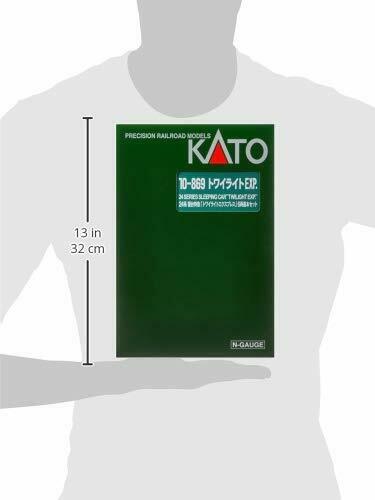 Kato N Scale 24 Series Twilight Express Basic 6-car Set 10-869 Train Model Car- Japan Figure Store - #1 Bring To You The Best Japanese Goods