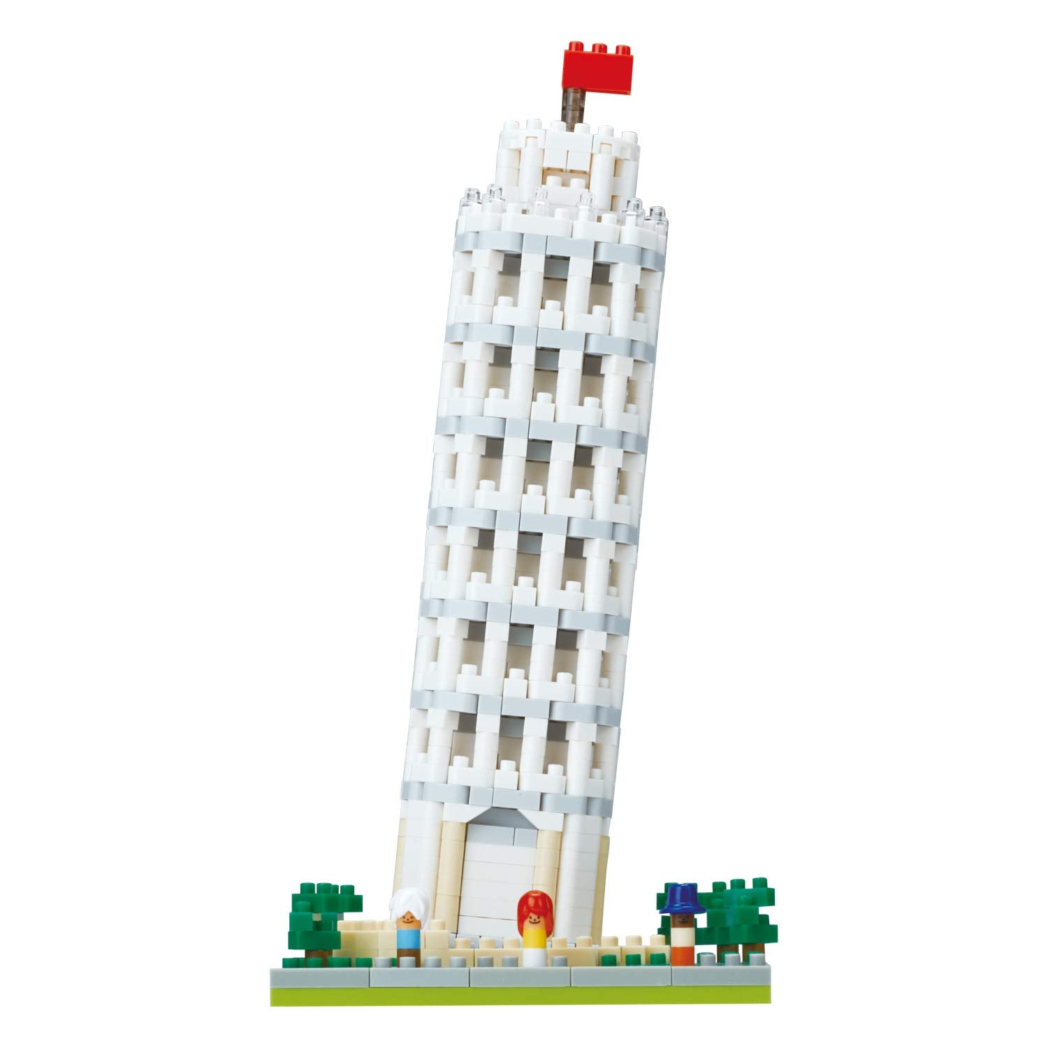 KAWADA Nbh_199 Nanoblock The Leaning Tower Of Pisa- Japan Figure Store - #1 Bring To You The Best Japanese Goods