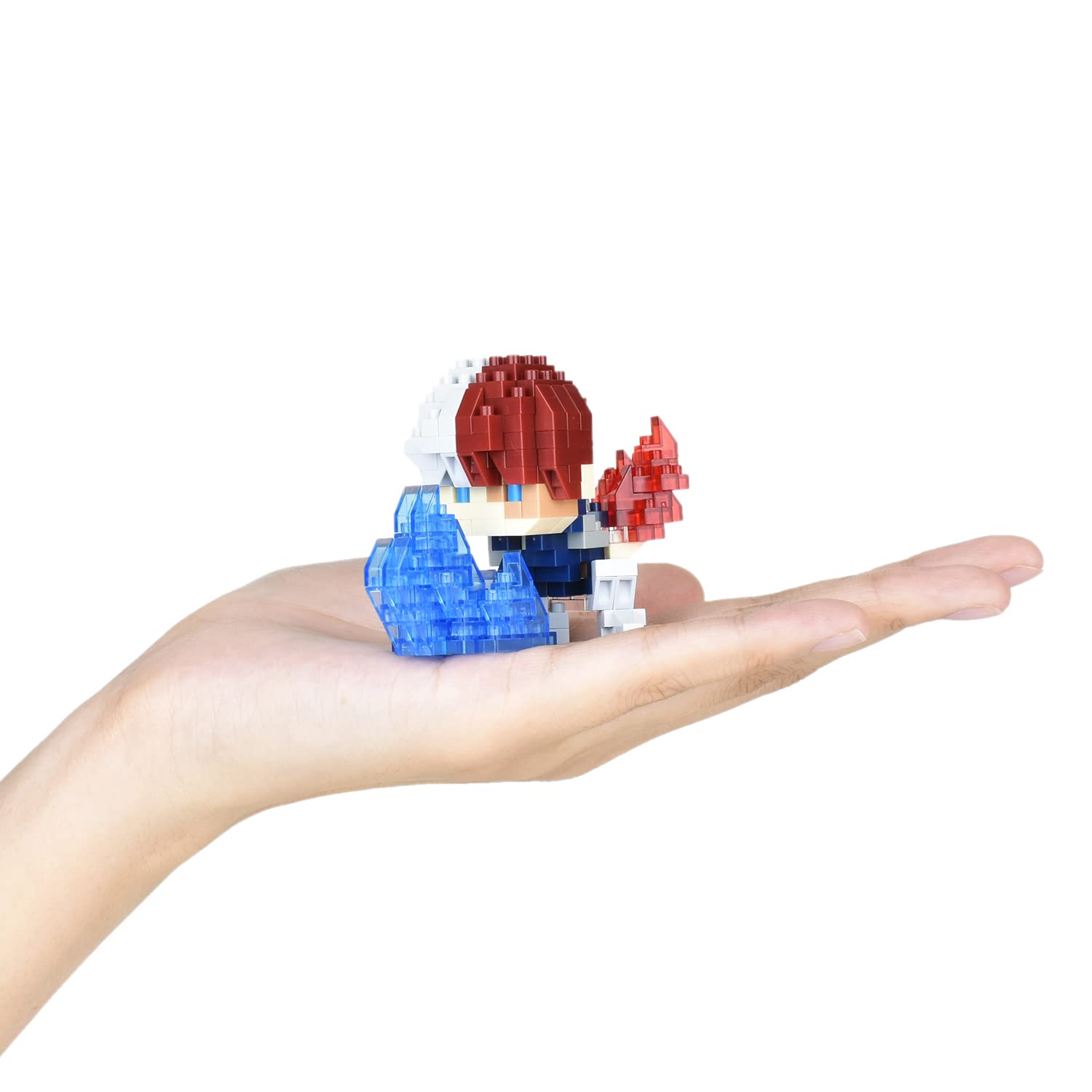 Kawada Nanoblock My Hero Academia Todoroki Shoto NBCC_145 Collectible Model- Japan Figure Store - #1 Bring To You The Best Japanese Goods