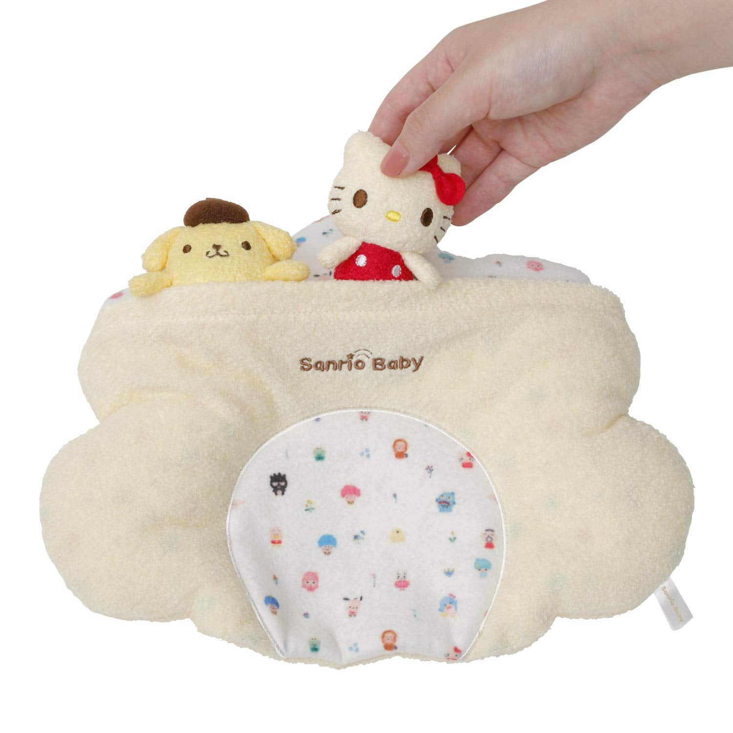 KAWADA Sanrio Baby Pillow W/ Rattles- Japan Figure Store - #1 Bring To You The Best Japanese Goods