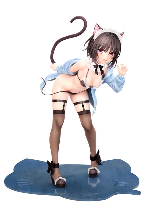 Kemomimi Gakuen Maid Swimsuit Yu-Chan 1/7 Scale Figure By Asuka Irotani B'Full Japan- Japan Figure Store - #1 Bring To You The Best Japanese Goods