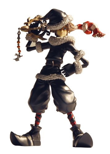 Square Enix Japan Kingdom Hearts Ii Play Arts Sora Christmas Town Action Figure- Japan Figure Store - #1 Bring To You The Best Japanese Goods