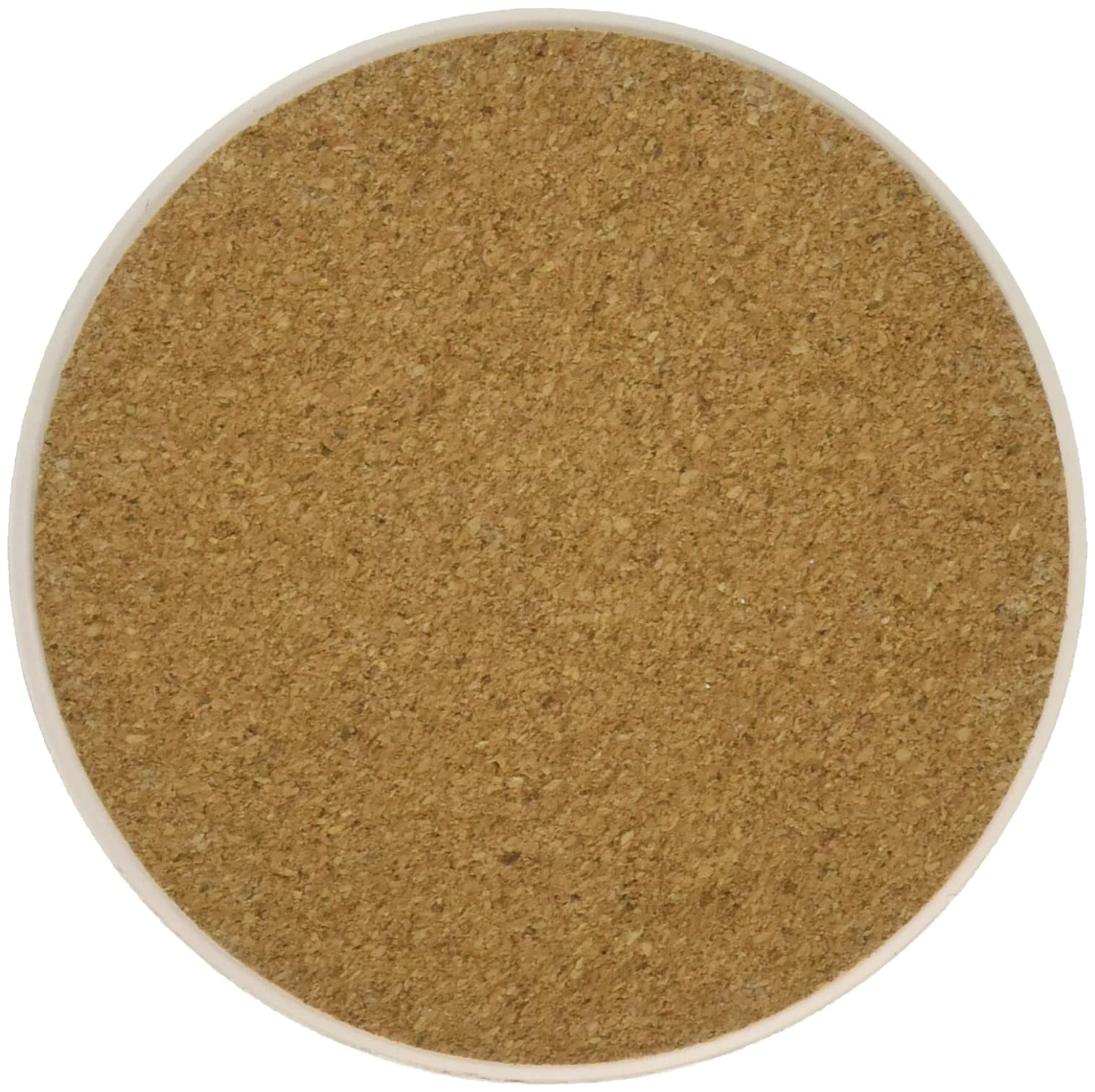 Kinsei Pottery Sanrio (Sanrio) Kuromi Stars Ceramic Water Absorption Coaster 9Cm 315516 White- Japan Figure Store - #1 Bring To You The Best Japanese Goods