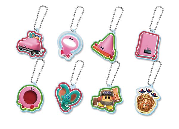 Acrylic Keychains Collection Kirby And The Forgotten Land- Japan Figure Store - #1 Bring To You The Best Japanese Goods