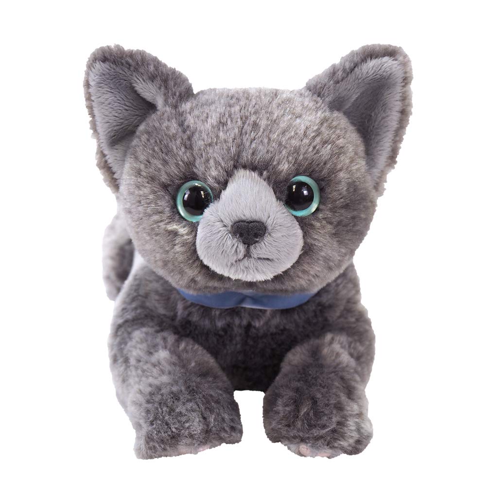 SUNLEMON Plush Doll Hiza Neko Russian Blue Size S- Japan Figure Store - #1 Bring To You The Best Japanese Goods
