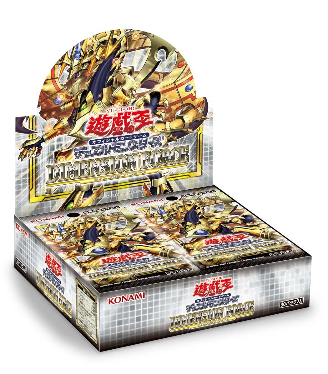 Yu-Gi-Oh! Yugioh Ocg Dimension Force Booster Box- Japan Figure Store - #1 Bring To You The Best Japanese Goods