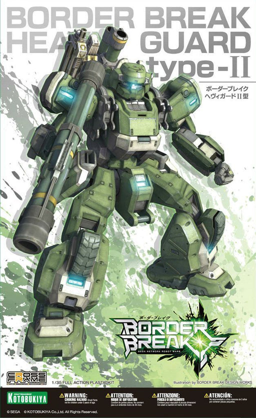 Kotobukiya 1/35 Border Break Heavy Guard Type-ii Plastic Model Kit Japan - Japan Figure