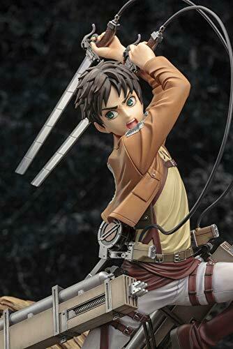 Kotobukiya Artfx J Attack On Titan Eren Yeager Renewal Package Ver. Figure- Japan Figure Store - #1 Bring To You The Best Japanese Goods